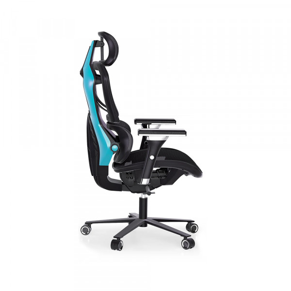 Eureka Ergonomic TYPHON Gaming Chair Blue  